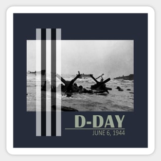 D Day 06 Jun 1944 WW2 Normandy Landings Sticker
